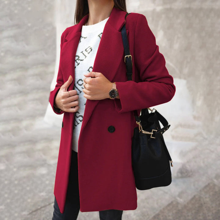 Women's Flowing Pocket Coat - photo 2