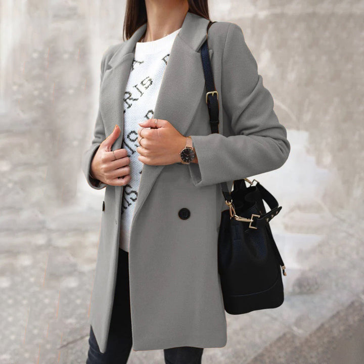 Women's Flowing Pocket Coat - photo 3