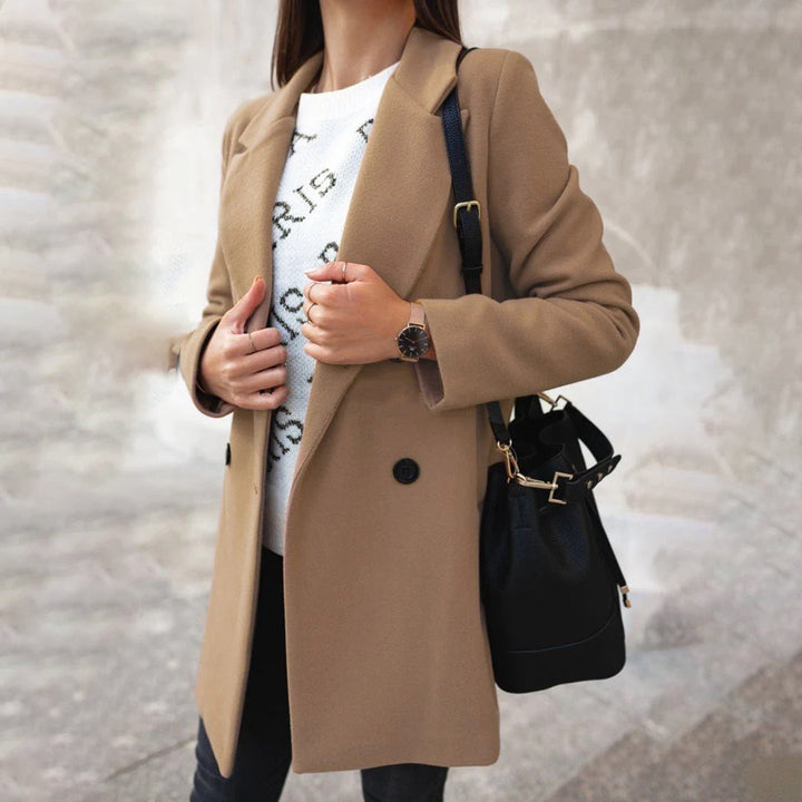Women's Flowing Pocket Coat - photo 4