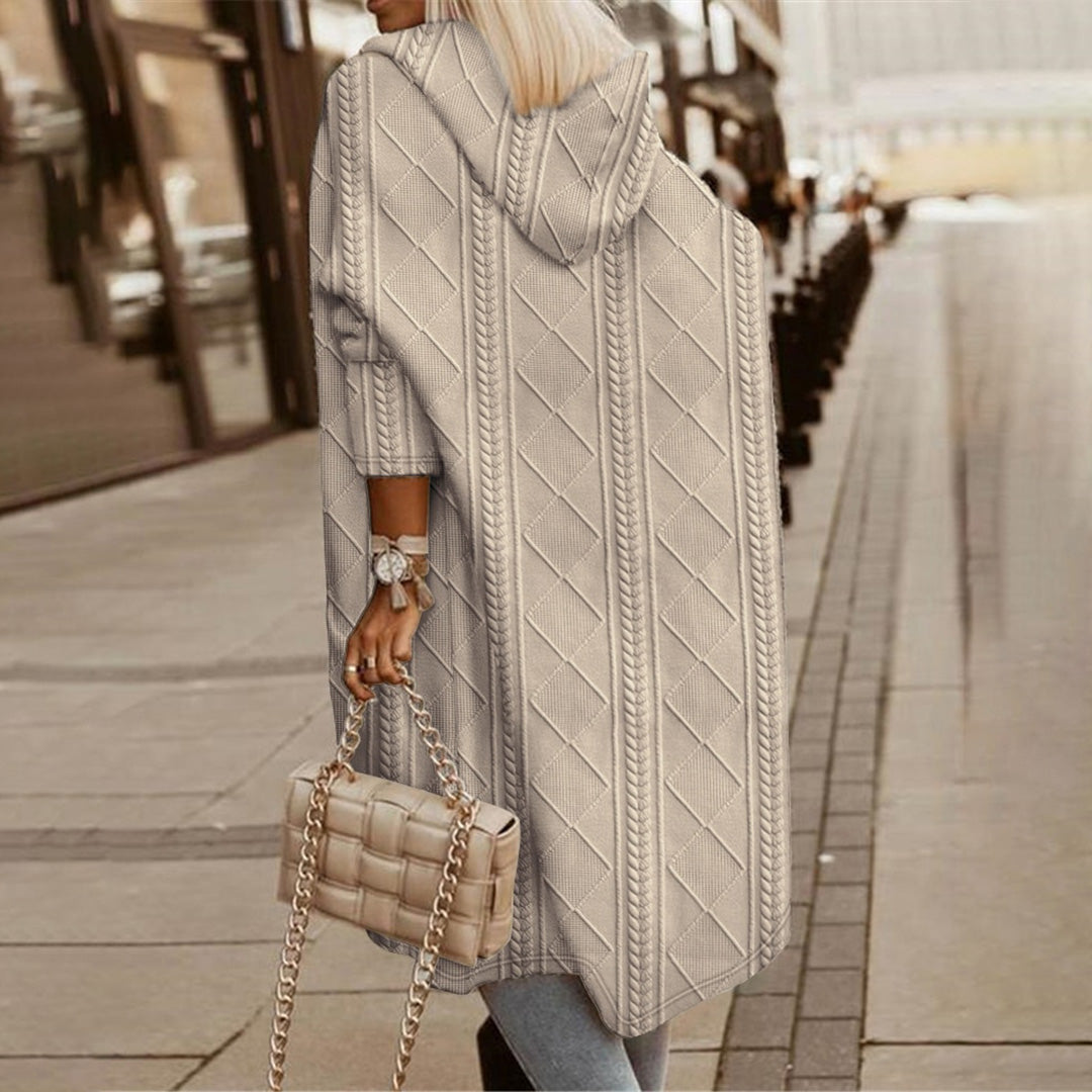 Women's Hooded Long Sleeve Jacket - photo 3