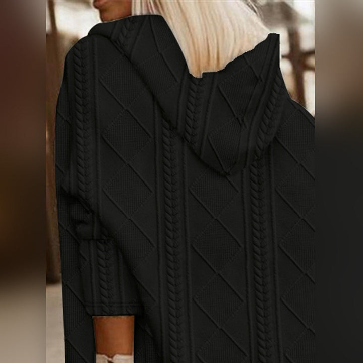 Women's Hooded Long Sleeve Jacket - photo 8