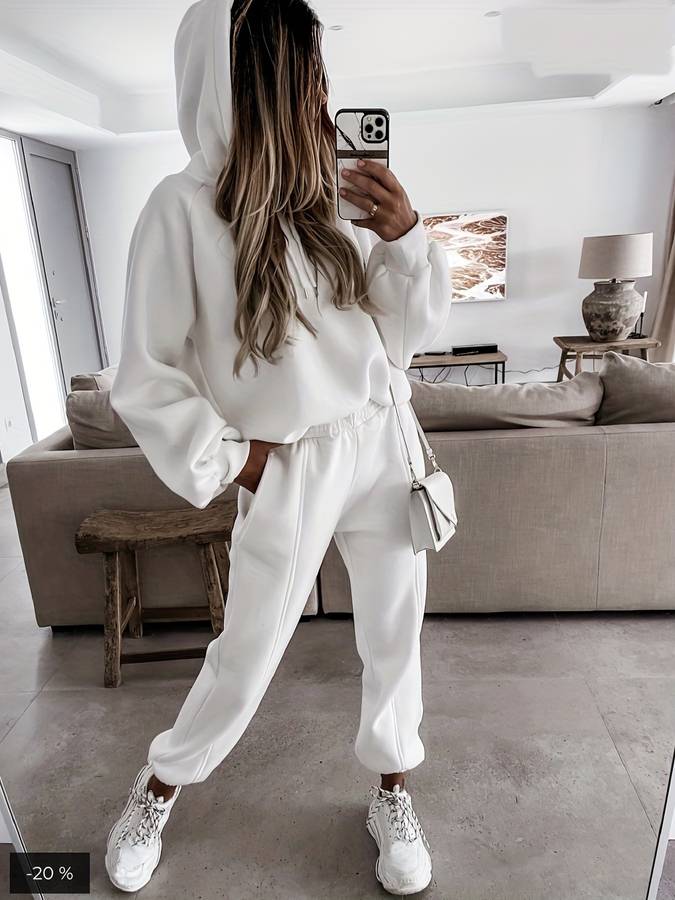 Women's Hooded Two-Piece Set - photo 1