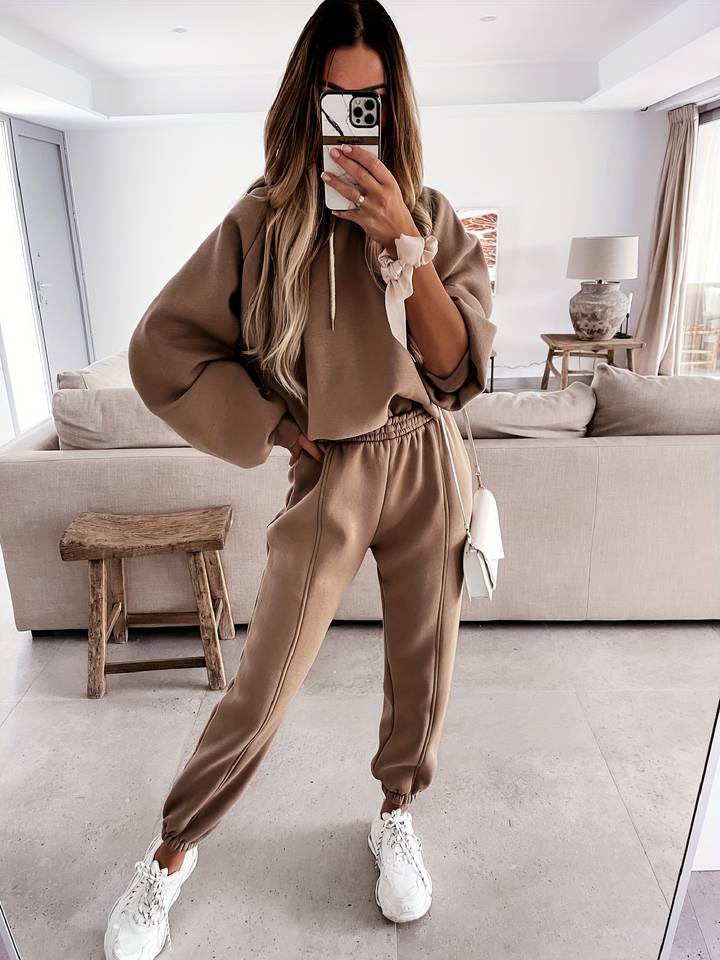 Women's Hooded Two-Piece Set - photo 2