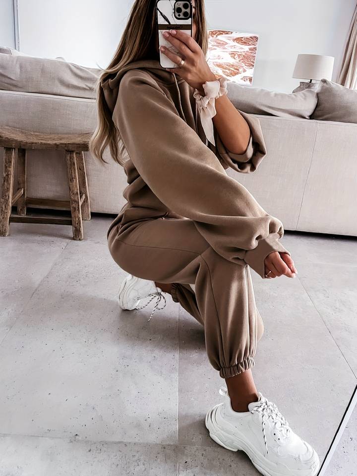 Women's Hooded Two-Piece Set - photo 6