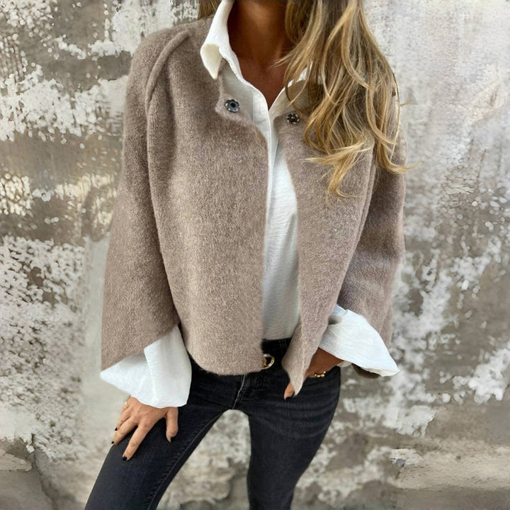 Women's Knitted Ombre Blazer - photo 1