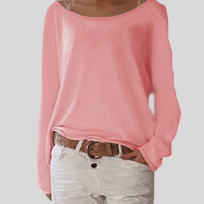 Women's Knitted Relaxed Jumper - photo 1