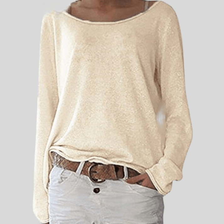 Women's Knitted Relaxed Jumper - photo 2