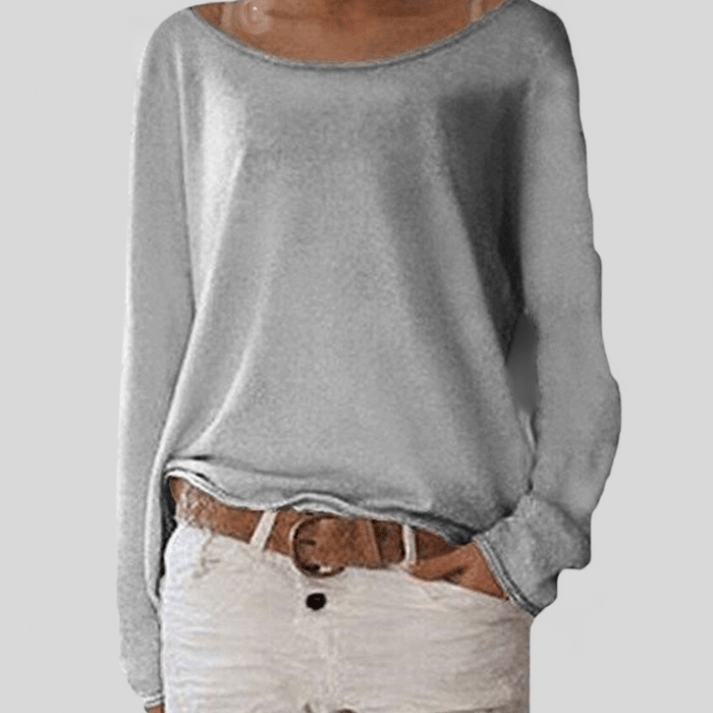 Women's Knitted Relaxed Jumper - photo 3