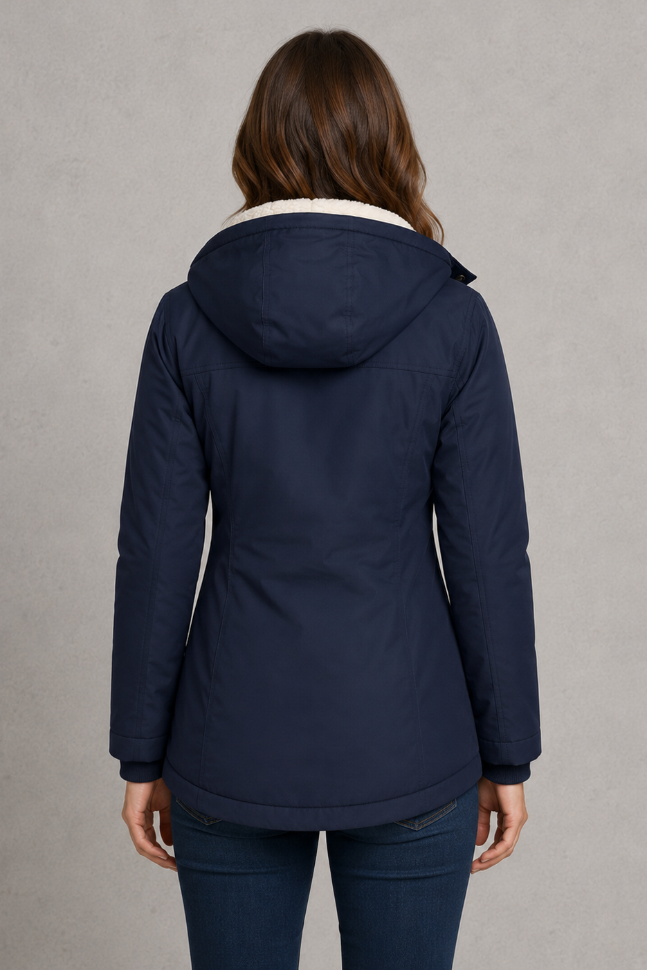 Women's Parka with Fleece-Lined Hood - photo 8
