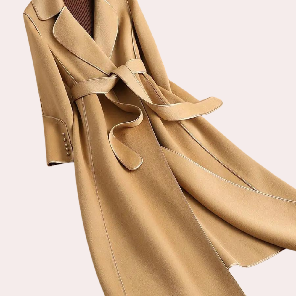 Women's Oversized Belted Coat - photo 3