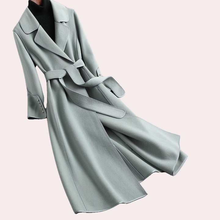 Women's Oversized Belted Coat - photo 5