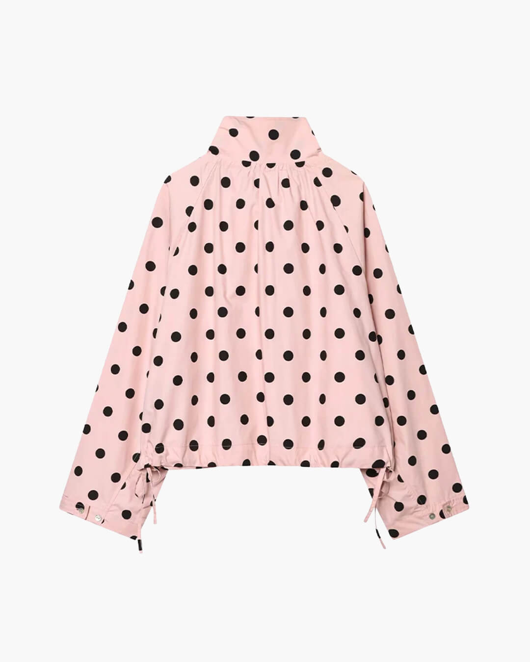 Women's Polka Dot Collared Jacket - photo 9