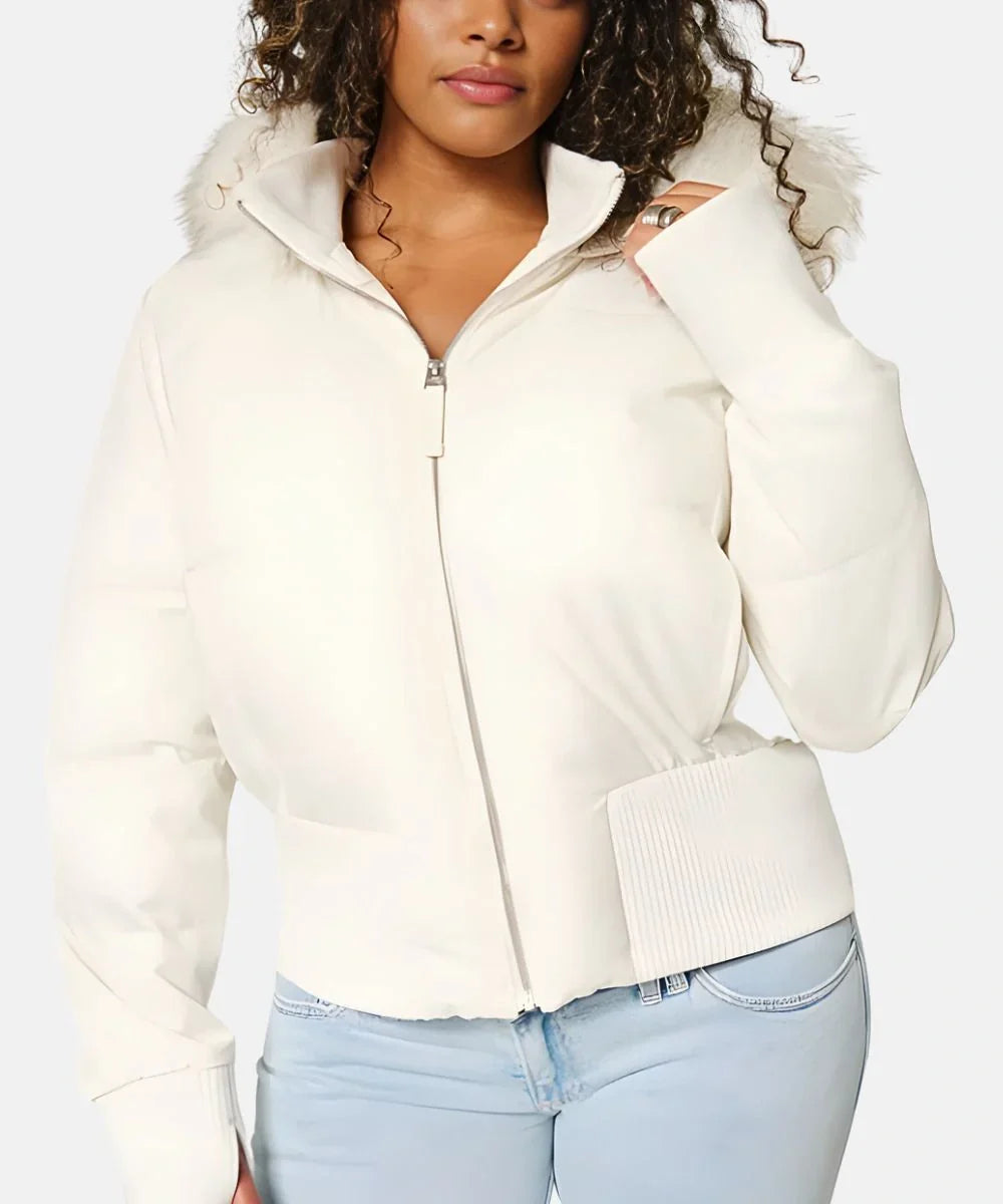 Women's Quilted Hooded Jacket - photo 10