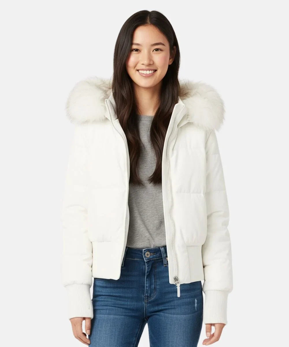 Women's Quilted Hooded Jacket - photo 12