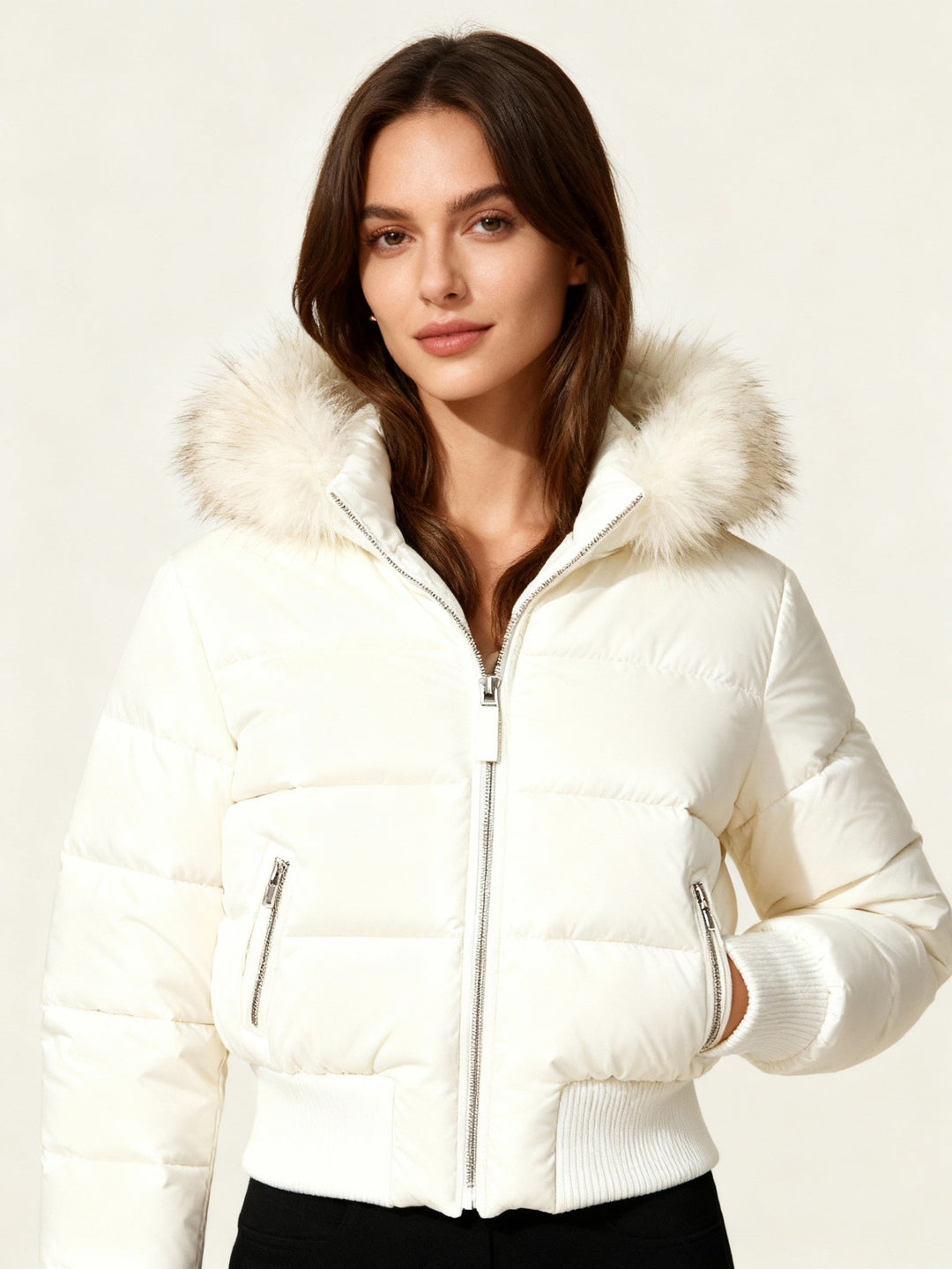 Women's Quilted Hooded Jacket - photo 2