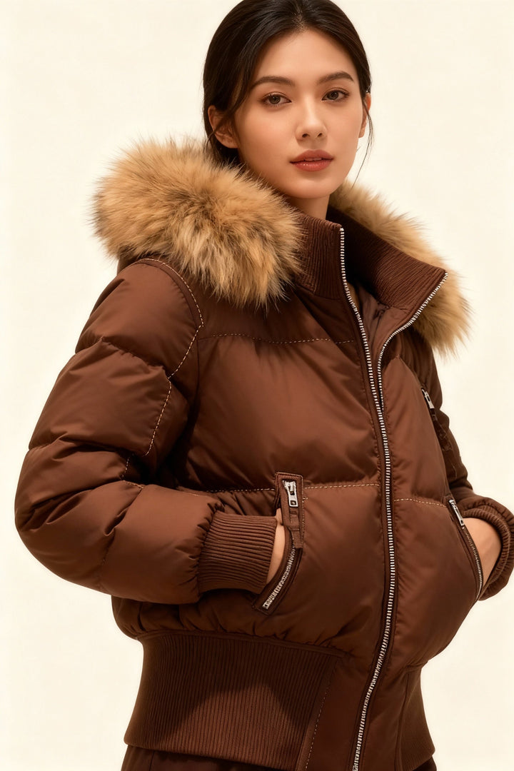 Women's Quilted Hooded Jacket - photo 3