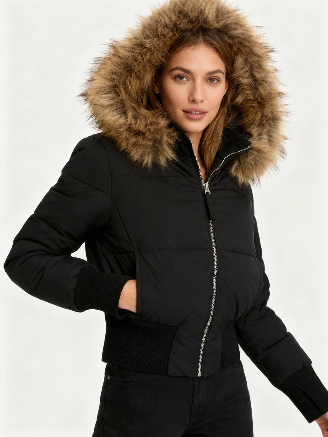 Women's Quilted Hooded Jacket - photo 5