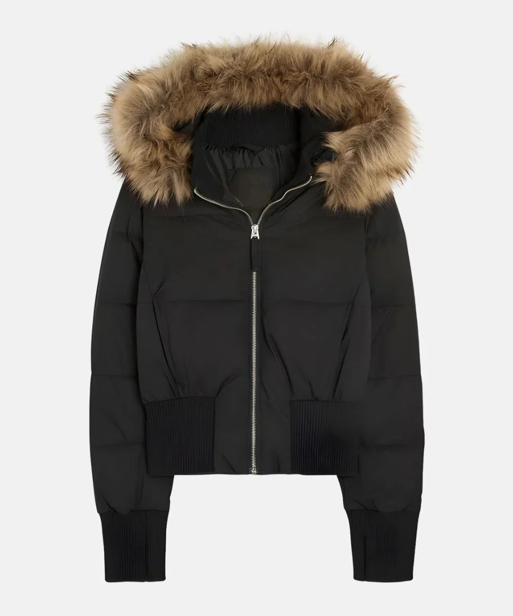 Women's Quilted Hooded Jacket - photo 8