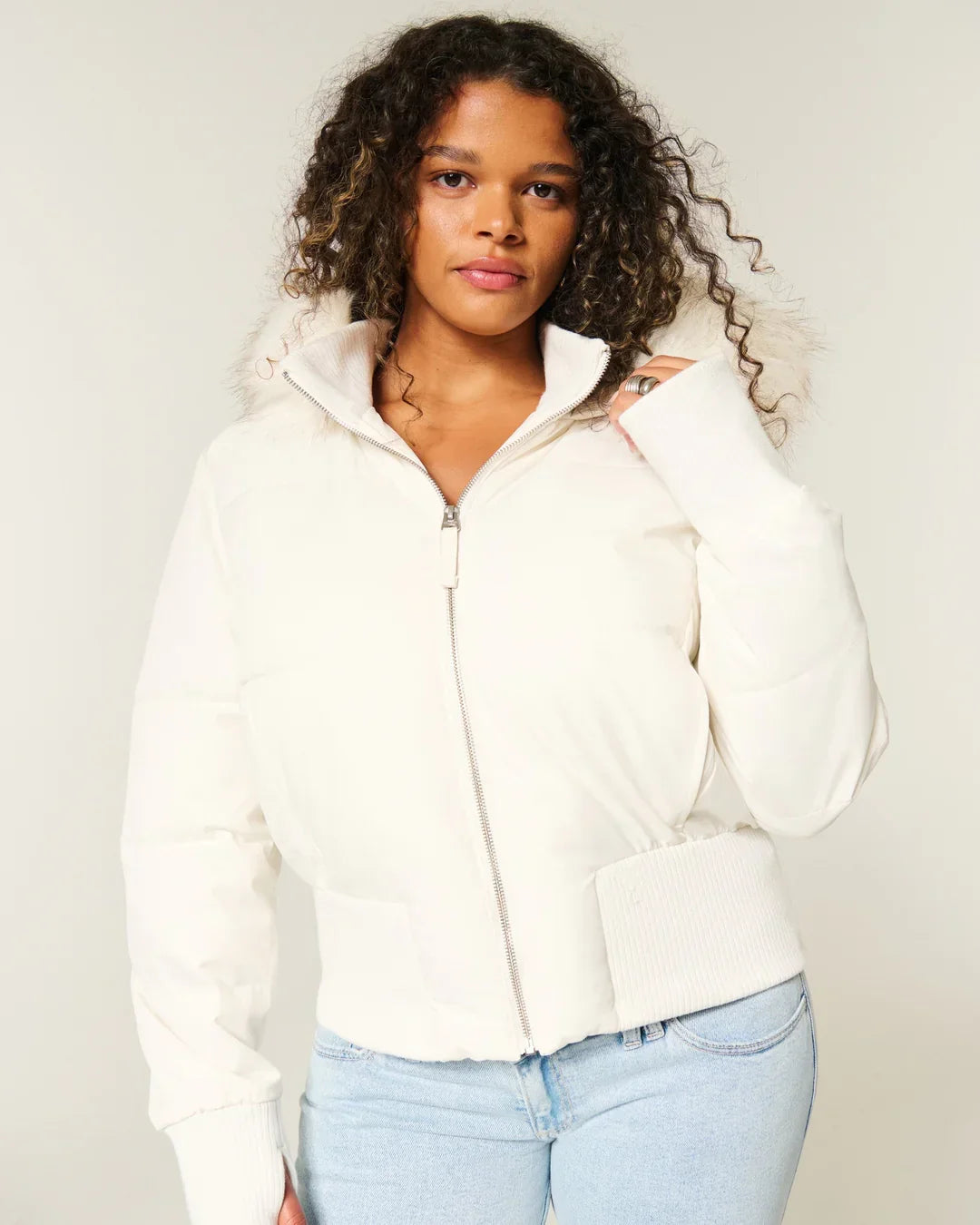 Women's Quilted Hooded Jacket - photo 9