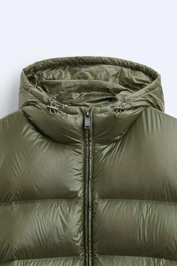 Women's Hooded Puffer Jacket - photo 5