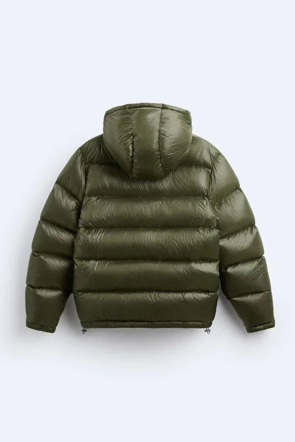 Women's Hooded Puffer Jacket - photo 6