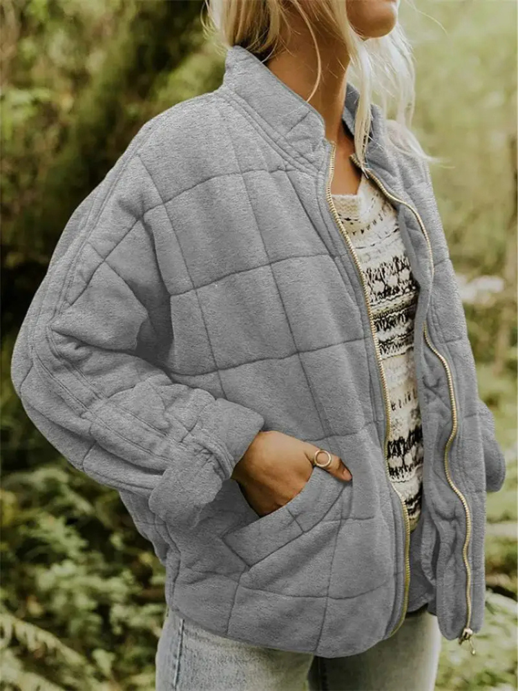 Women's Quilted Lightweight Jacket with Pockets - photo 11