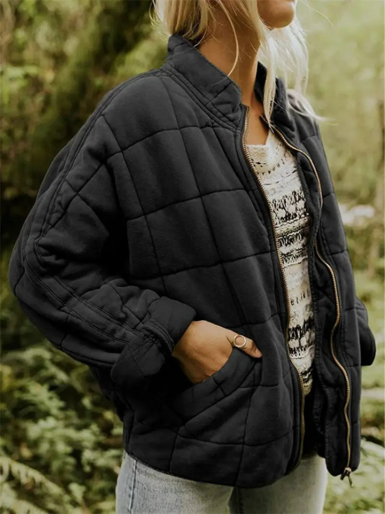 Women's Quilted Lightweight Jacket with Pockets - photo 3