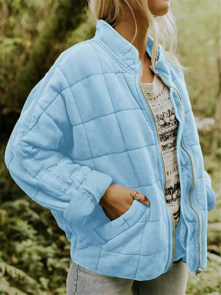 Women's Quilted Lightweight Jacket with Pockets - photo 7