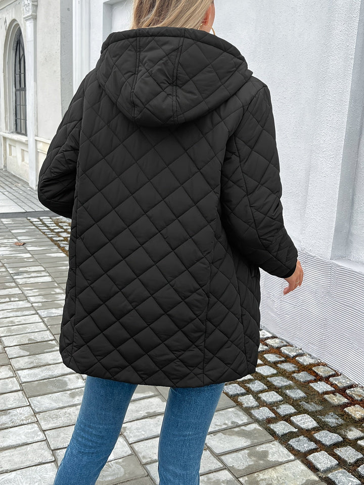 Women's Quilted Longline Jacket - photo 6