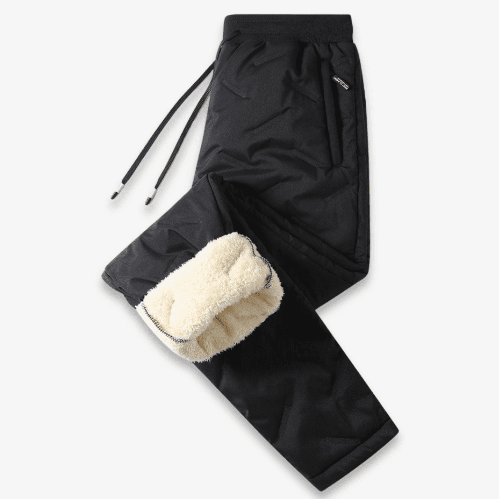 Women's Quilted Relaxed Trousers with Elasticated Waist - photo 3