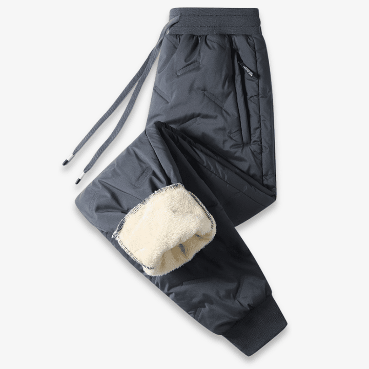 Women's Quilted Relaxed Trousers with Elasticated Waist - photo 5