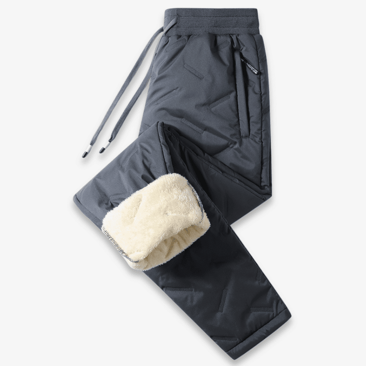 Women's Quilted Relaxed Trousers with Elasticated Waist - photo 6