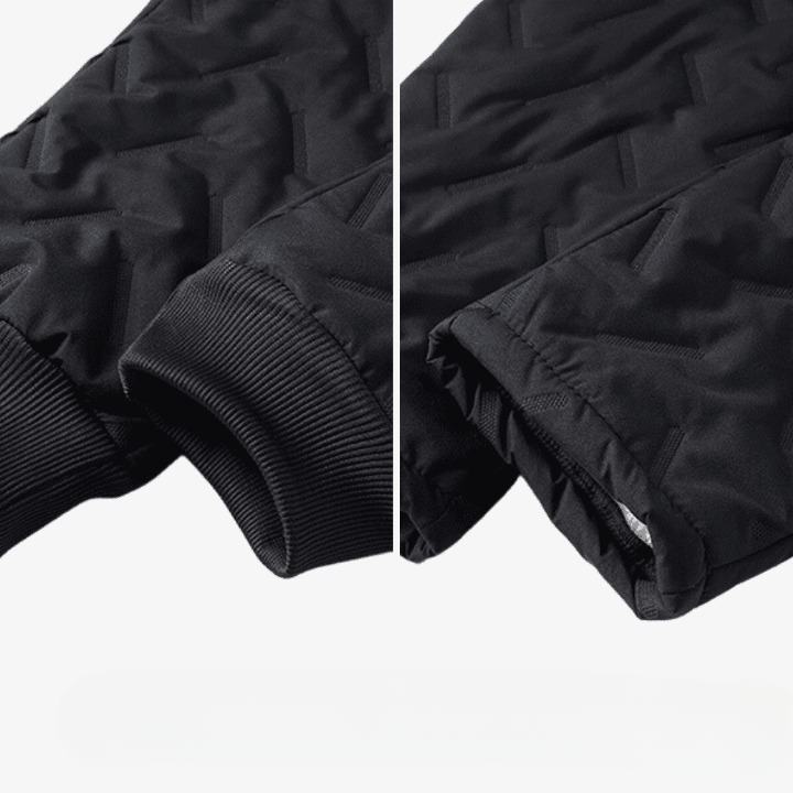 Women's Quilted Relaxed Trousers with Elasticated Waist - photo 7