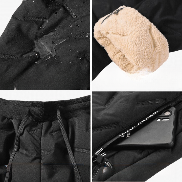 Women's Quilted Relaxed Trousers with Elasticated Waist - photo 9