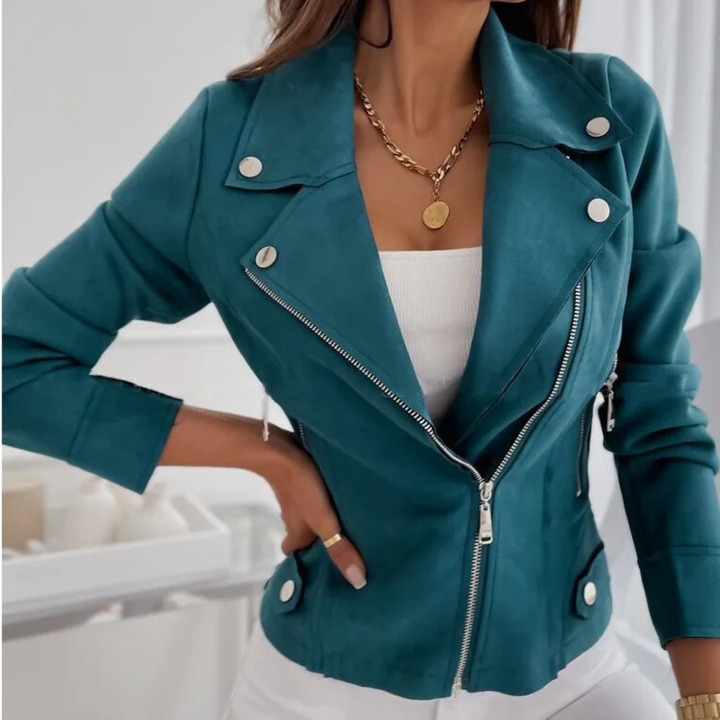 Women's Relaxed Button-Front Jacket - photo 2