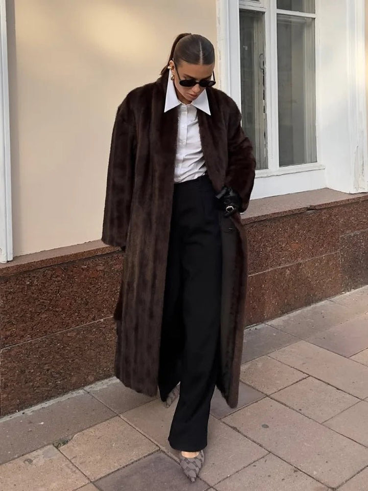 Women's Relaxed Belted Coat - photo 1
