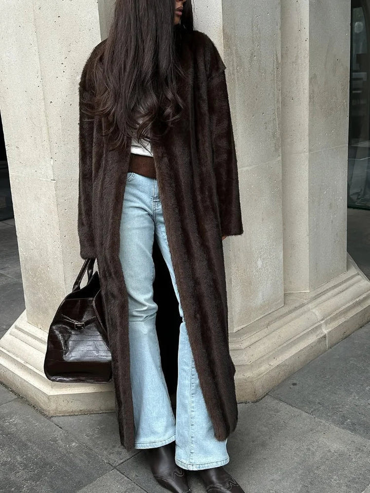 Women's Relaxed Belted Coat - photo 2