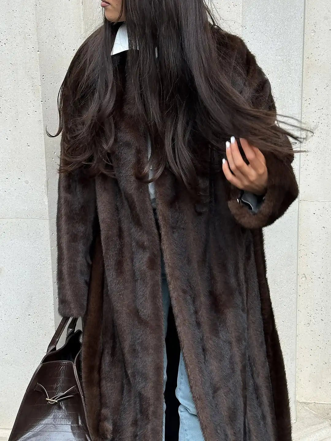 Women's Relaxed Belted Coat - photo 3