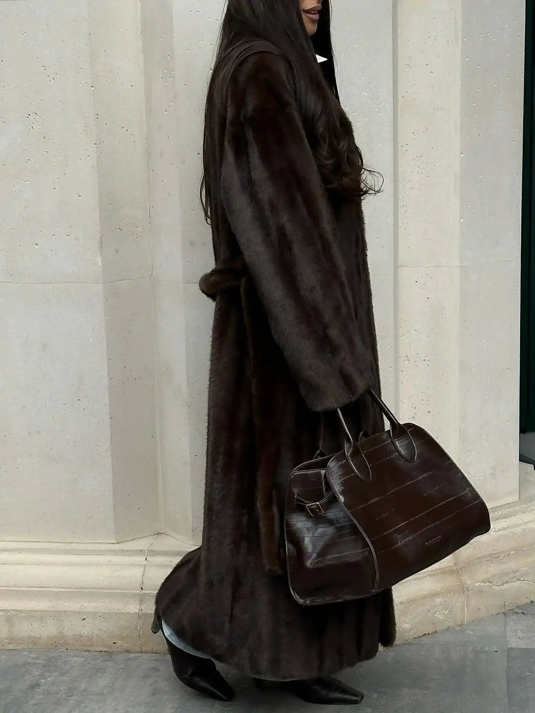 Women's Relaxed Belted Coat - photo 4