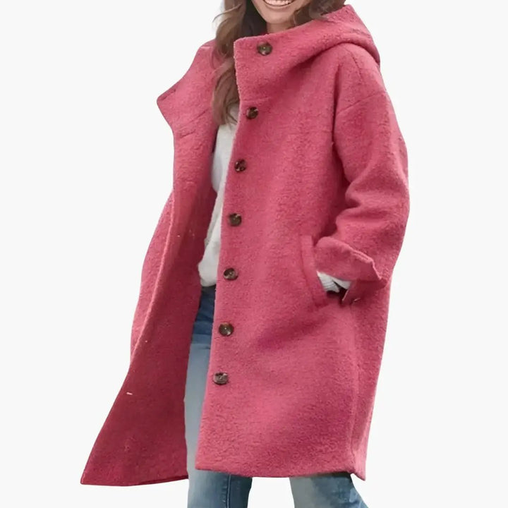 Women's Relaxed Hooded Coat - photo 5