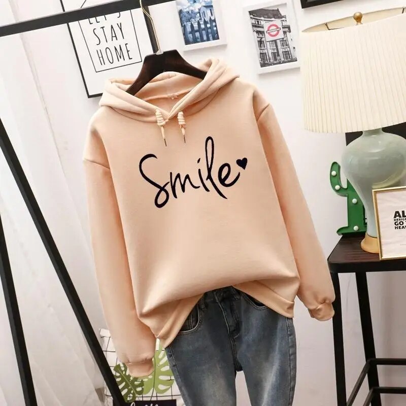 Women's Relaxed Drawstring Hoodie - photo 1