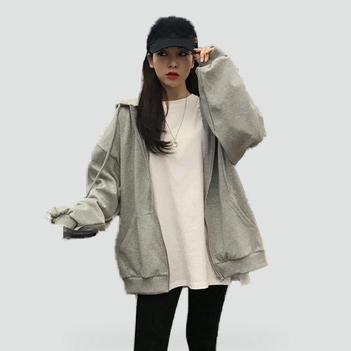 Women's Relaxed Zip-Front Hoodie - photo 5