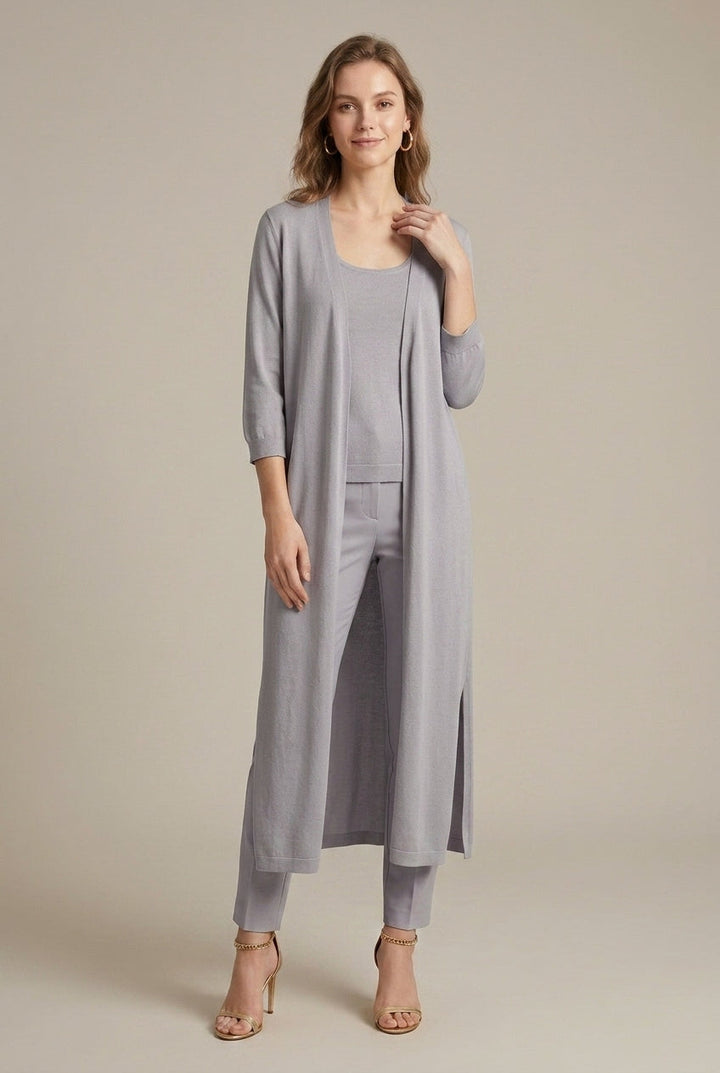 Women's Relaxed Long Sleeve Cardigan - photo 3