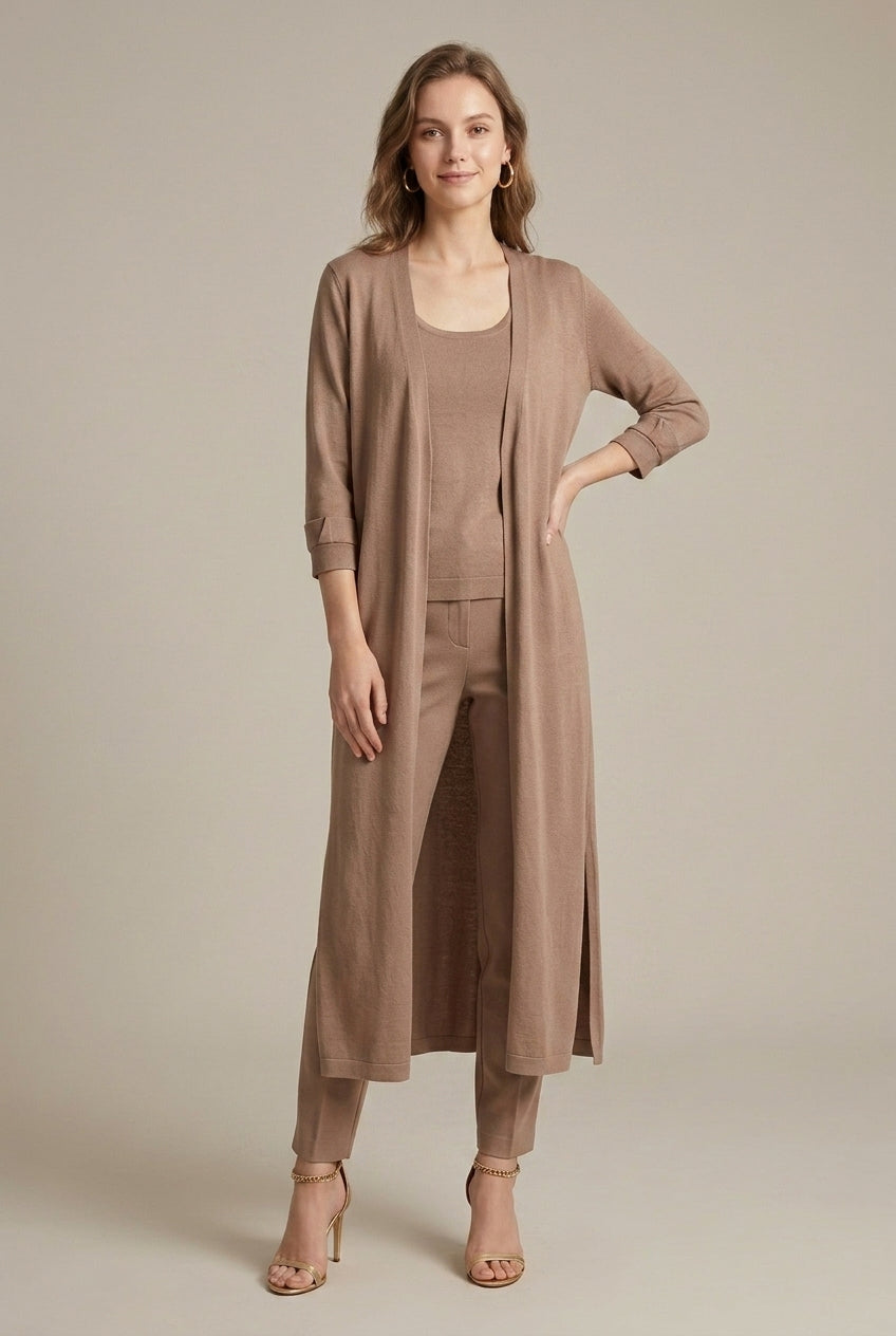 Women's Relaxed Long Sleeve Cardigan - photo 4