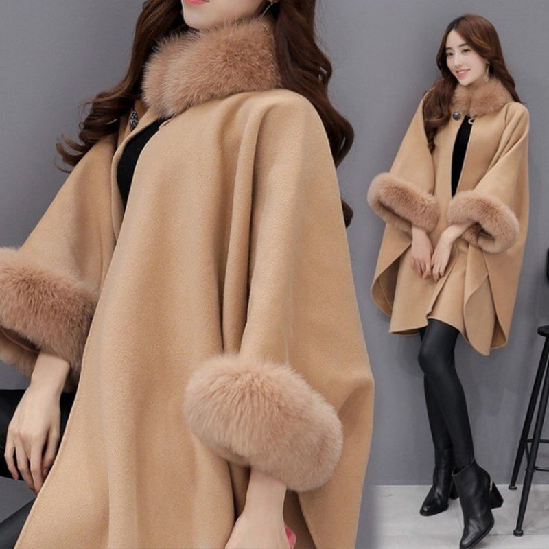 Women's Relaxed Roll Neck Coat - photo 5