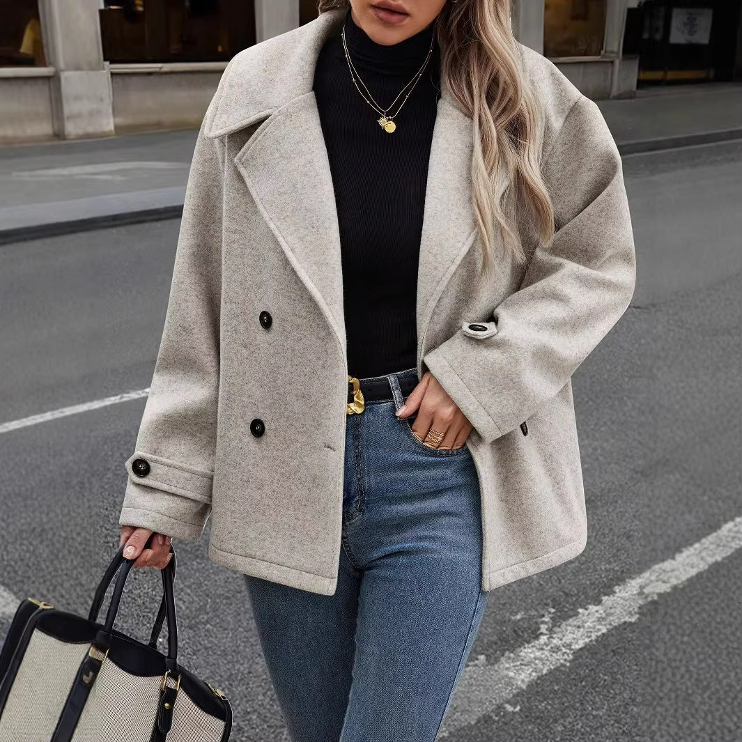Women's Relaxed Ruched Coat - photo 1