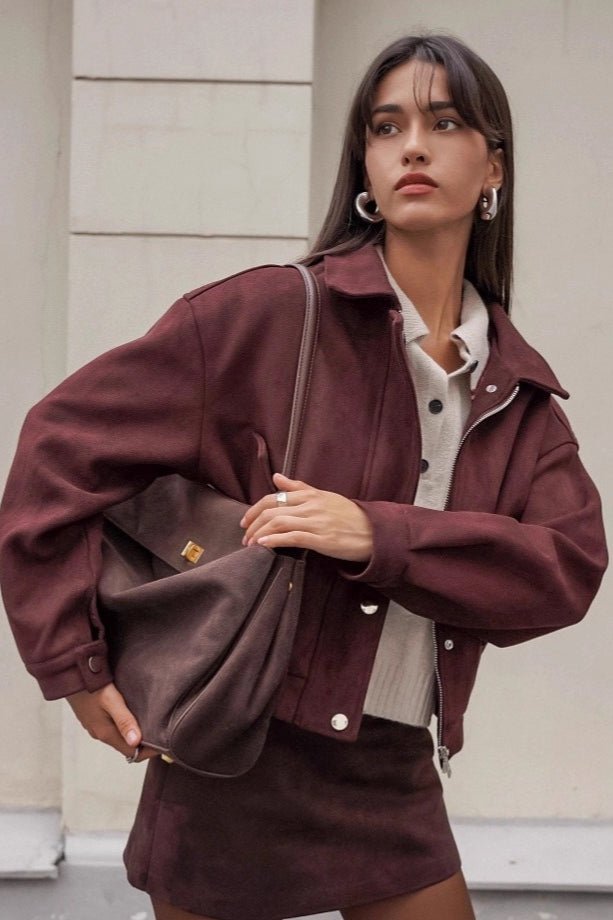 Women's Relaxed Ruched Coat with Side Pockets - photo 3