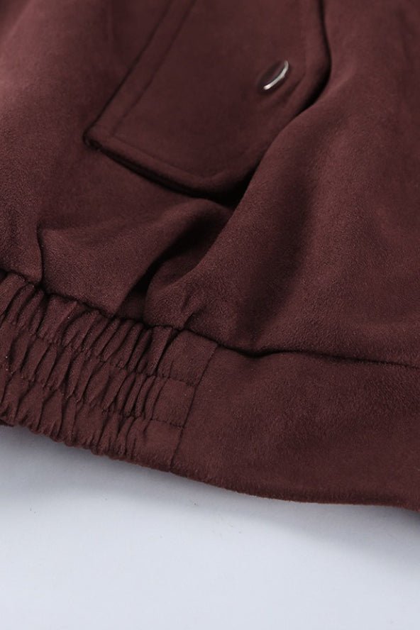 Women's Relaxed Ruched Coat with Side Pockets - photo 4