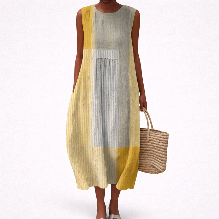 Women's Relaxed Sleeveless Midi Dress - photo 2