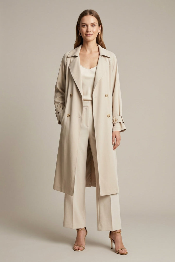 Women's Relaxed Trench Coat - photo 1